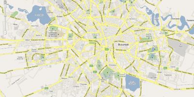 Bucharest bản đồ