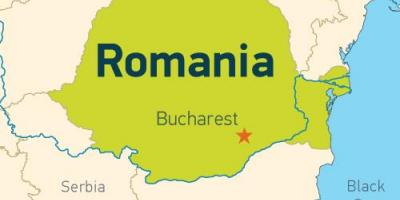 Bucharest trên bản đồ
