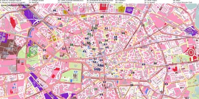 Bucharest bản đồ đường phố