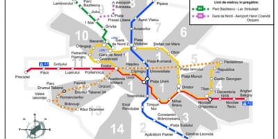 Bản đồ của metrorex 